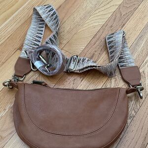 Anthropologie Urban Originals Half Moon Slouchy Crossbody